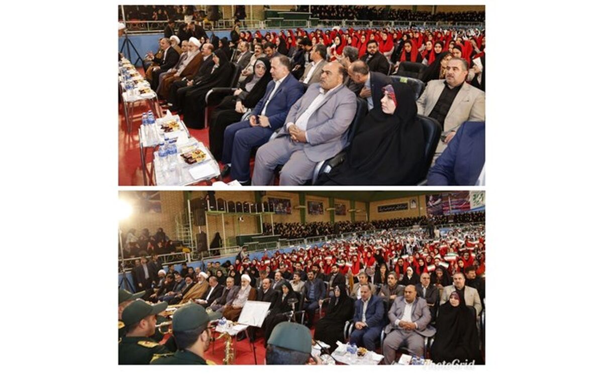 مراسم گلبانگ انقلاب در قزوین برگزار شد