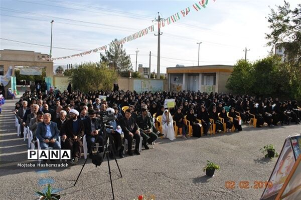 جشن انقلاب در شیب‌کوه استان فارس