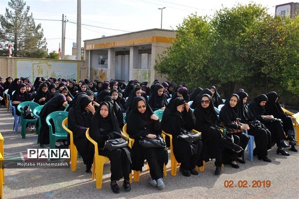 جشن انقلاب در شیب‌کوه استان فارس