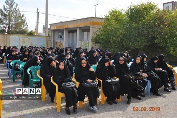 جشن انقلاب در شیب‌کوه استان فارس