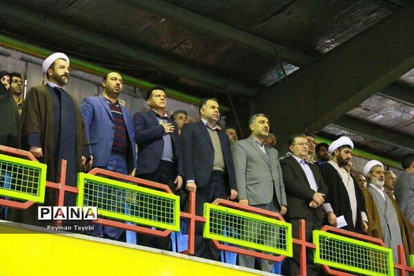 زنگ انقلاب در سالن انقلاب شهرستان سمنان