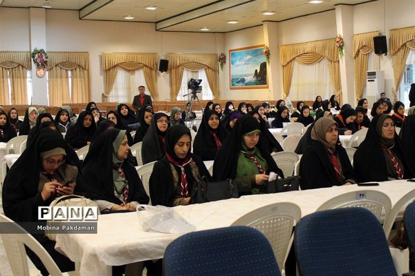 آیین افتتاحیه انتخابات مجامع اعضا و مربیان پیشتاز سازمان دانش‌آموزی مازندران