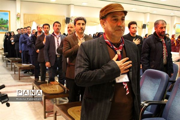 آیین افتتاحیه انتخابات مجامع اعضا و مربیان پیشتاز سازمان دانش‌آموزی مازندران