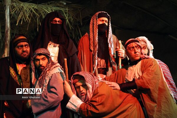 افتتاحیه نمایش واره فرهنگی مذهبی کوچه‌های بنی هاشم