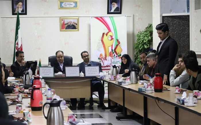 برگزاری جلسه  همفکری روسای شورای دانش آموزی با نماینده مردم شهرقدس در مجلس شورای اسلامی