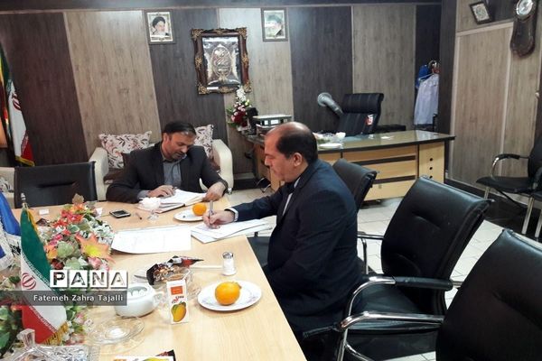 بازدید و ارزیابی مسئولان سازمان دانش‌آموزی مرکز از سازمان دانش‌آموزی استان سمنان