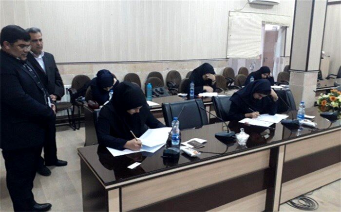 آزمون المپیاد علمی - ادبی دانش‌آموزی شهرستان بافق برگزار شد