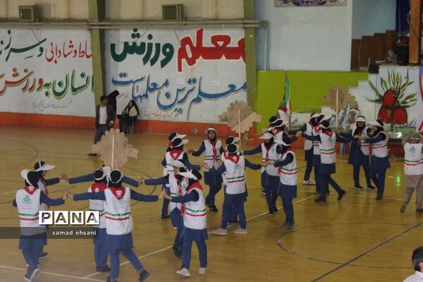 مانور تشکیلاتی پیشتازان سازمان دانش‌آموزی کهگیلویه وبویراحمد