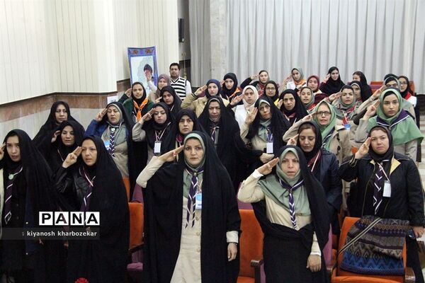 افتتاحیه انتخابات مجامع اعضاء و مربیان تشکل پیشتازان سازمان دانش‌آموزی آذربایجان غربی