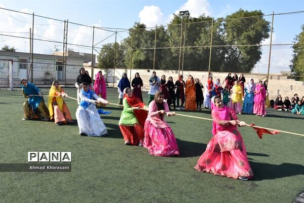 برگزاری مسابقات ورزشی بومی محلی در مدارس شهرستان لالی