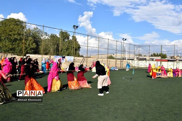 برگزاری مسابقات ورزشی بومی محلی در مدارس شهرستان لالی