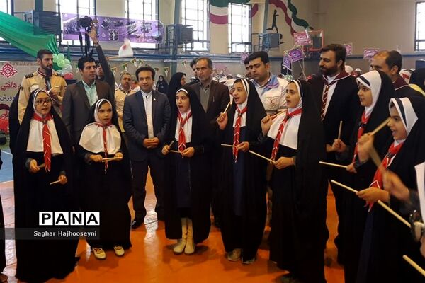 مانور یاوران انقلاب پیشتازان دماوند در چهلمین سالگرد انقلاب اسلامی