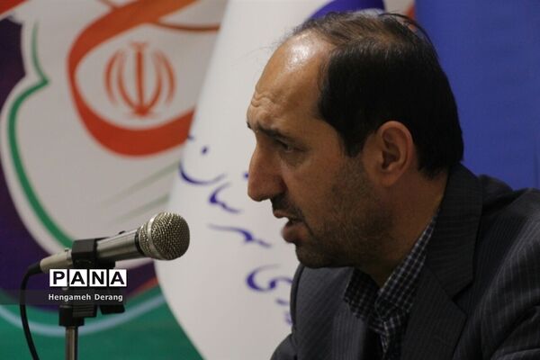 نشست خبری مدیرکل بنیاد مسکن مازندران در نمایشگاه دستاوردهای انقلاب