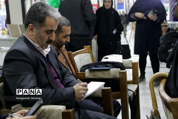 نشست خبری مدیرکل بنیاد مسکن مازندران در نمایشگاه دستاوردهای انقلاب