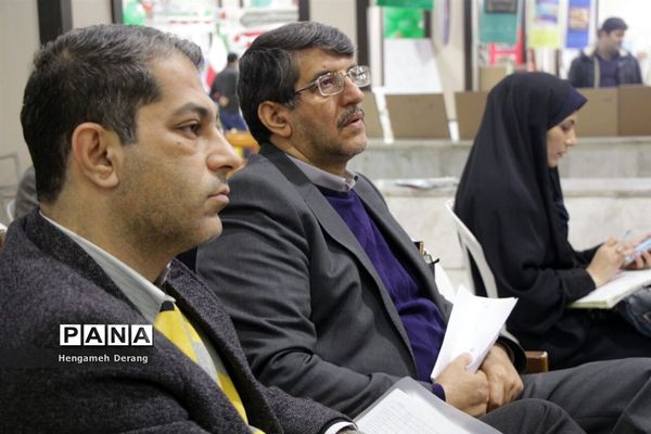 نشست خبری مدیرکل بنیاد مسکن مازندران در نمایشگاه دستاوردهای انقلاب