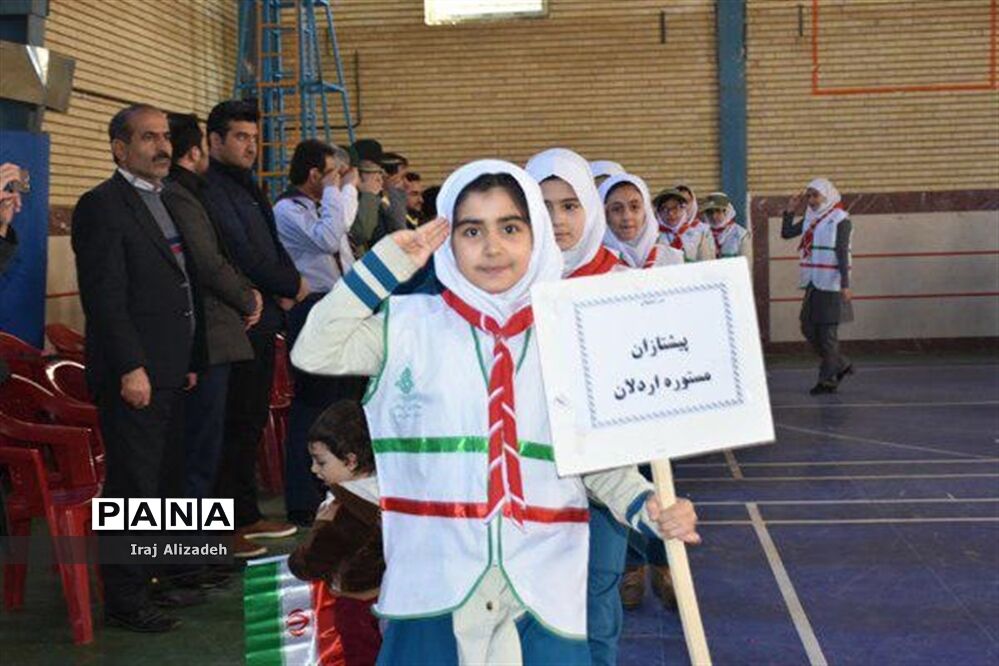 مانور تشکیلاتی یاوران انقلاب در شهرستان دیواندره