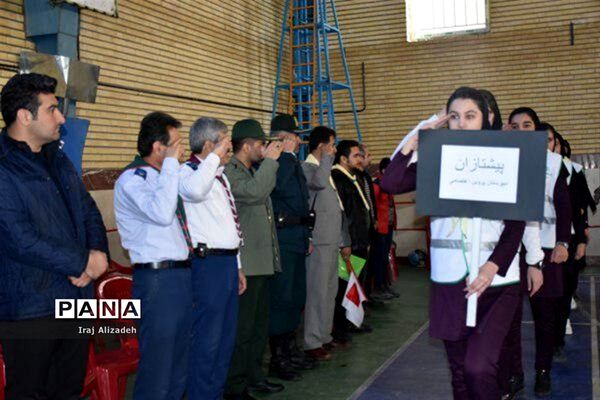 مانور تشکیلاتی یاوران انقلاب در شهرستان دیواندره