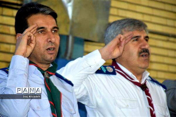 مانور تشکیلاتی یاوران انقلاب در شهرستان دیواندره