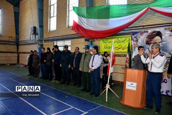 مانور تشکیلاتی یاوران انقلاب در شهرستان دیواندره