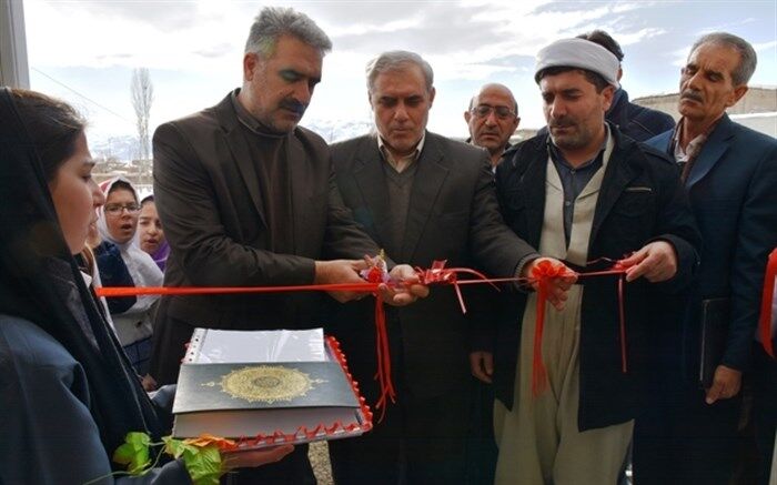 افتتاح مدرسه دو کلاسه بنیاد علوی"شهید امینی"در سلماس