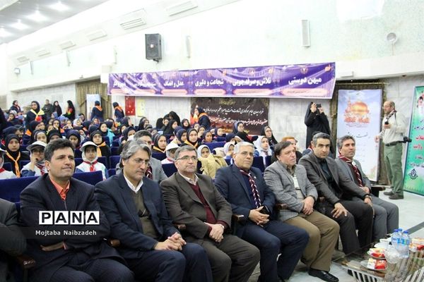 مانور تشکیلاتی پیشتازان خراسان رضوی با عنوان «یاوران انقلاب، رهروان ولایت» - 1