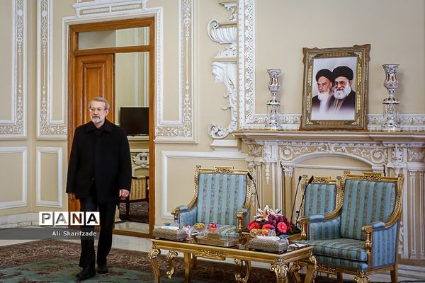 دیدار وزیر امورخارجه سوریه با علی لاریجانی