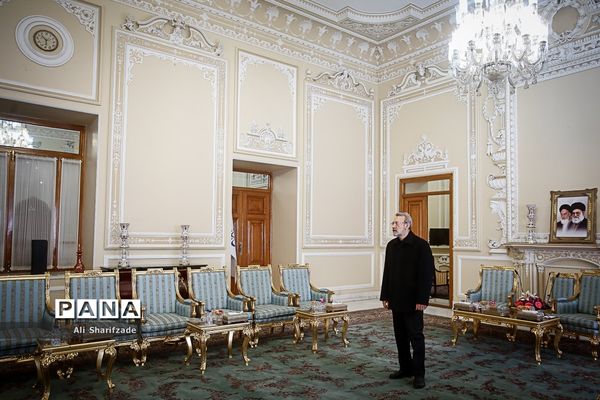 دیدار وزیر امورخارجه سوریه با علی لاریجانی