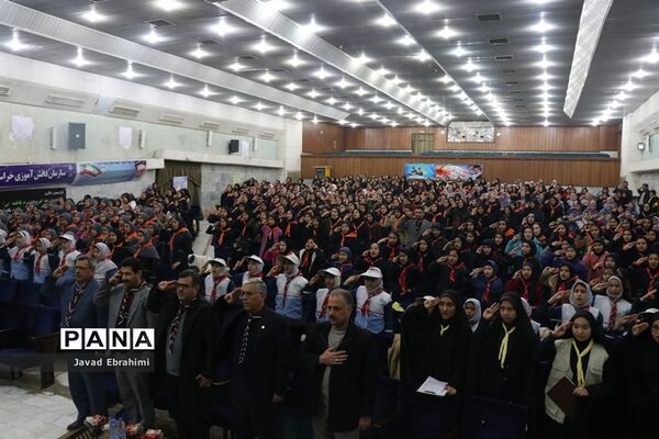 مانور تشکیلاتی پیشتازان خراسان رضوی  با عنوان «یاوران انقلاب، رهروان ولایت» - 2