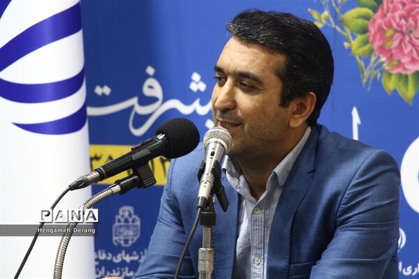 نشست خبری مدیر سازمان دانش‌آموزی مازندران