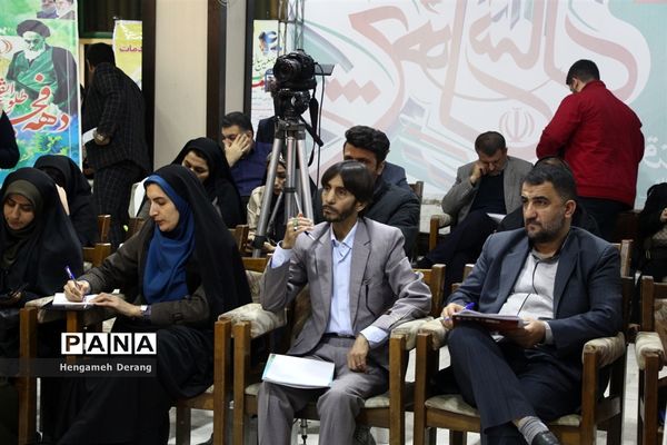 نشست خبری مدیر سازمان دانش‌آموزی مازندران