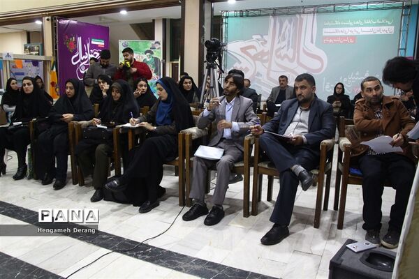 نشست خبری مدیر سازمان دانش‌آموزی مازندران