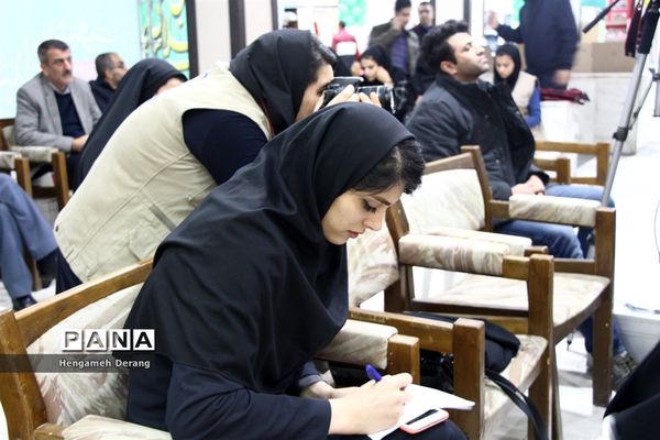 نشست خبری مدیر سازمان دانش‌آموزی مازندران