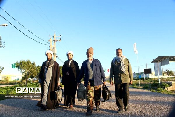 حضور دانش‌آموزان قمی در اردوی راهیان نور