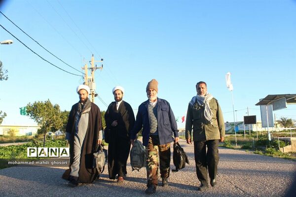حضور دانش‌آموزان قمی در اردوی راهیان نور