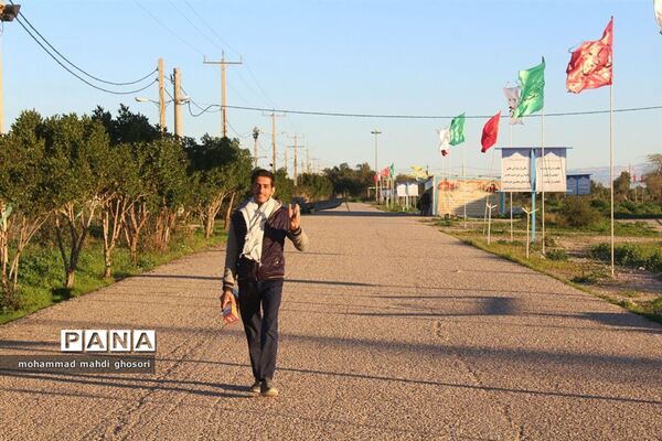 حضور دانش‌آموزان قمی در اردوی راهیان نور