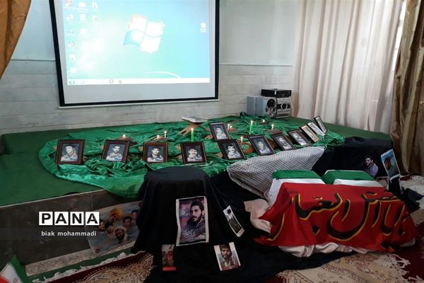 یادواره شهداءمدرسه حضرت معصومه منطقه جعفرآباد قم