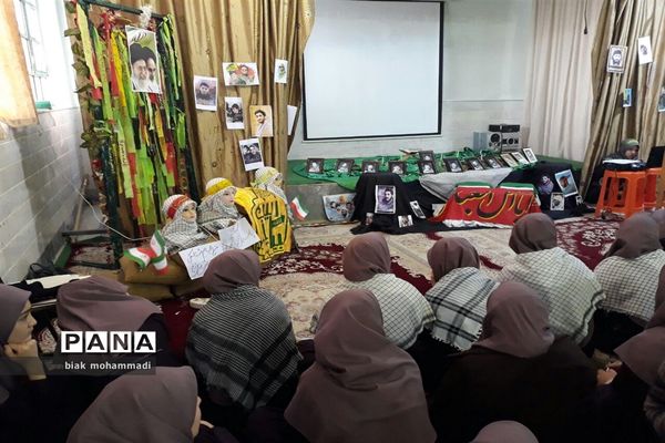 یادواره شهداءمدرسه حضرت معصومه منطقه جعفرآباد قم