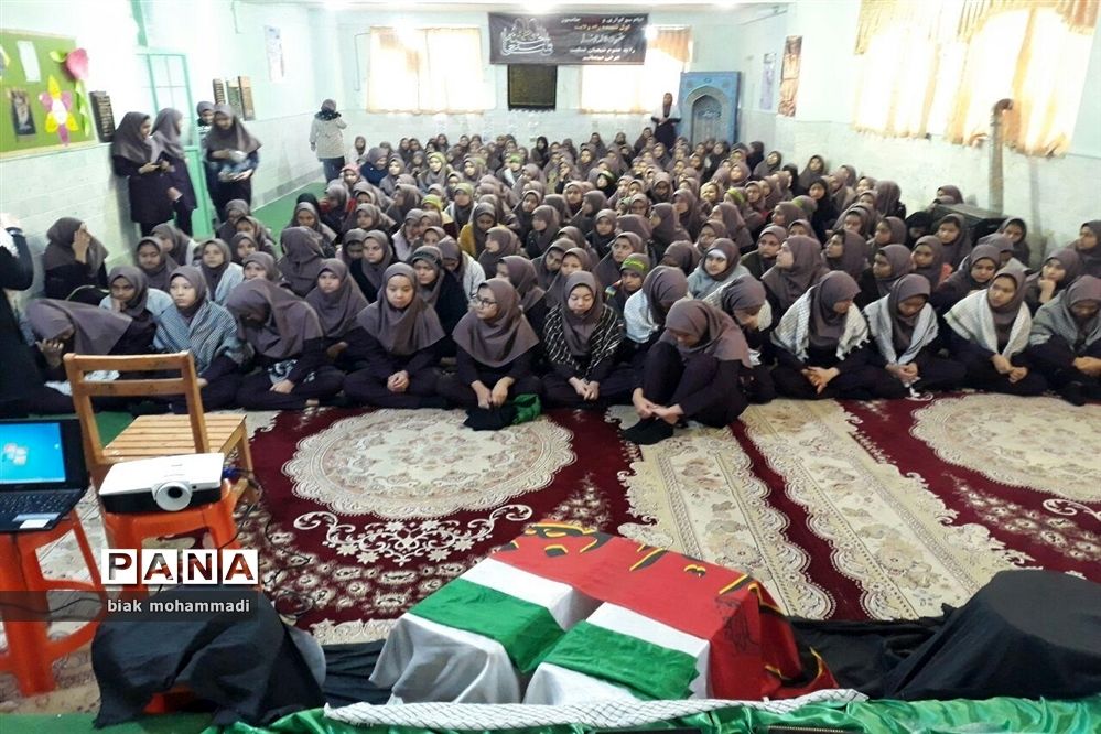 یادواره شهداءمدرسه حضرت معصومه منطقه جعفرآباد قم