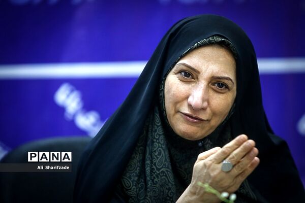 حضور زهرا نژادبهرام عضو شورای شهر تهران در خبرگزاری پانا