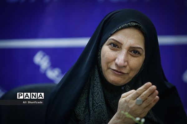 حضور زهرا نژادبهرام عضو شورای شهر تهران در خبرگزاری پانا