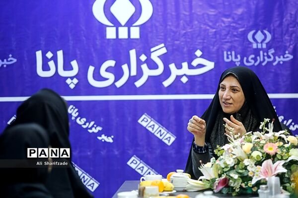 حضور زهرا نژادبهرام عضو شورای شهر تهران در خبرگزاری پانا