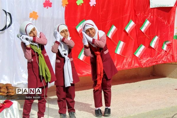 آیین گرامیداشت چهلمین سالگرد پیروزی انقلاب در گله‌دار