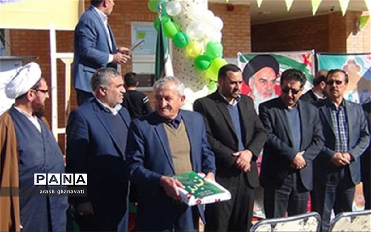 آیین افتتاح مدارس خیرساز جم و ممجدی شاهین شهر برگزار شد