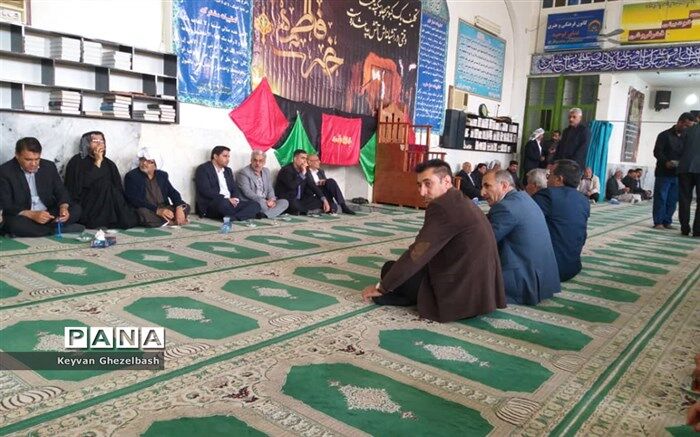 مراسم گرامیداشت دانش آموزان جان باخته سانحه تصادف در شهرستان امیدیه برگزارشد