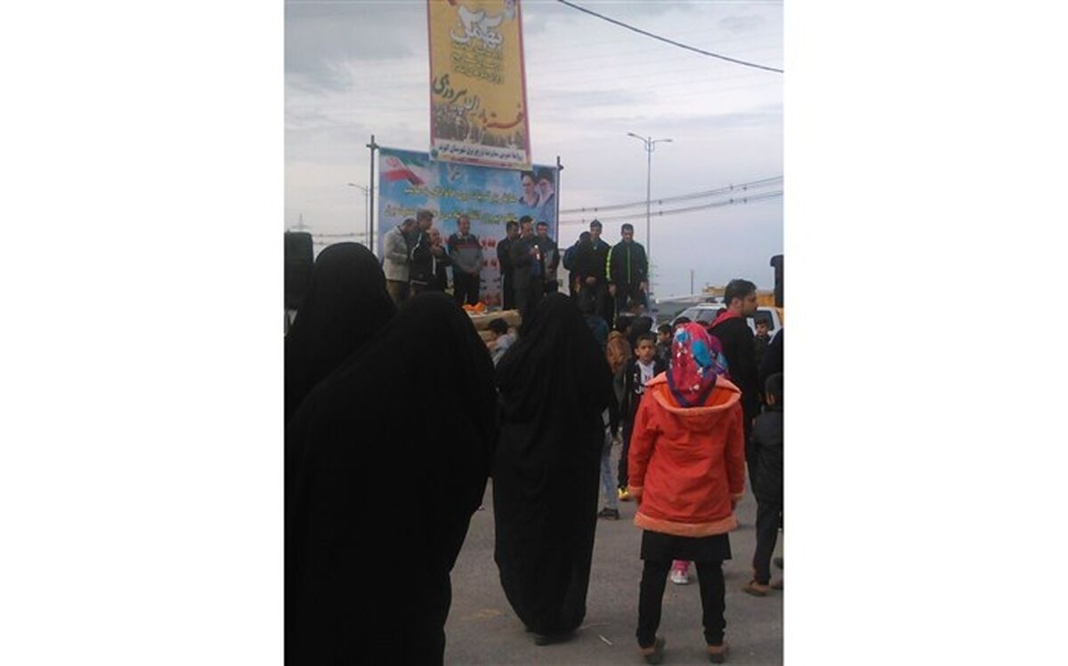 همایش بزرگ پیاده روی در شهرستان گتوند برگزار شد