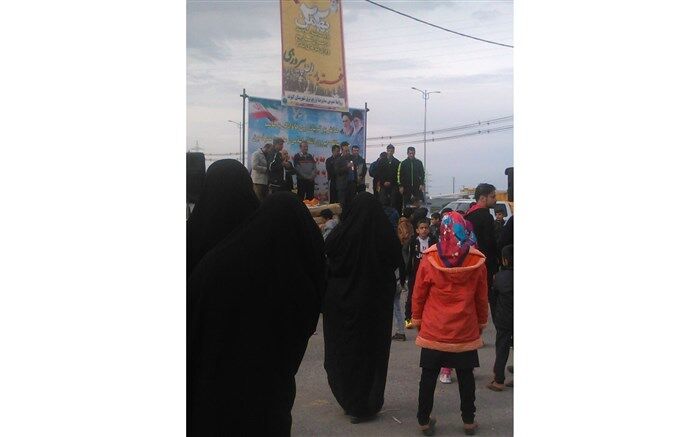 همایش بزرگ پیاده روی در شهرستان گتوند برگزار شد