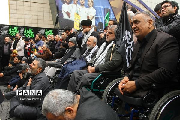 اجتماع بزرگ هیئت‌‌های عاشورای فاطمی در میدان هفت تیر