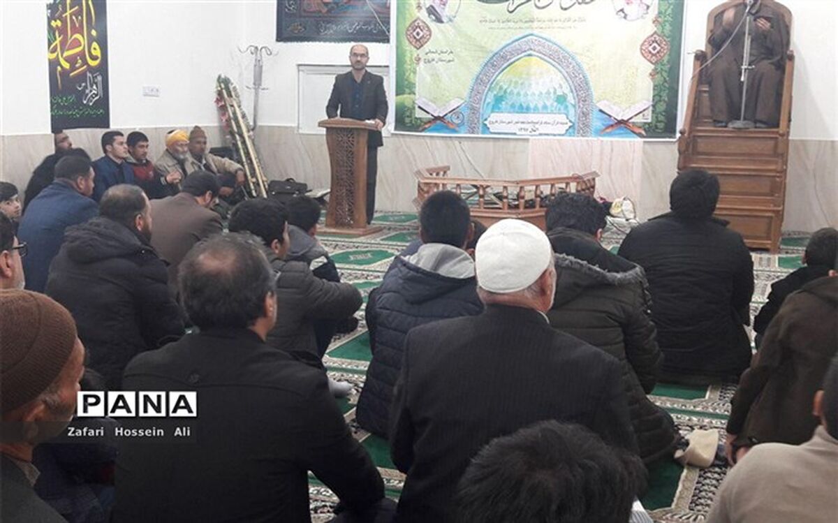 برگزاری محفل انس با قرآن کریم در فاروج