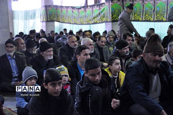 مراسم سالگردشهادت حضرت فاطمه (س) درشهرستان خوسف