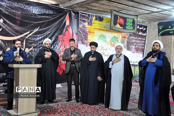 مراسم سالگردشهادت حضرت فاطمه (س) درشهرستان خوسف